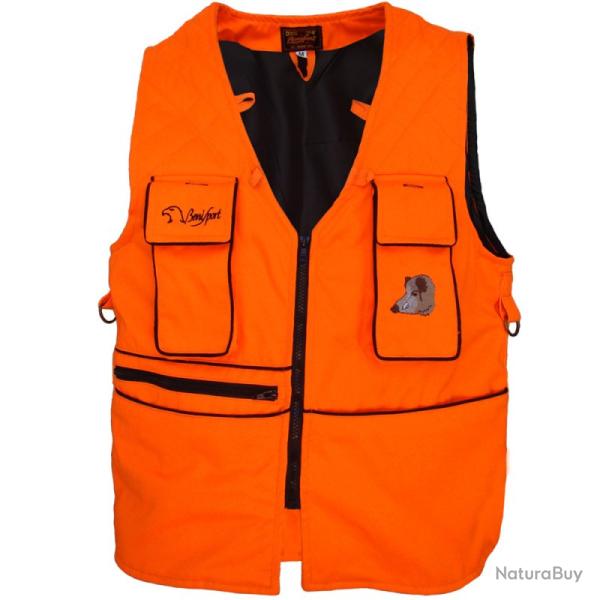 GILET DE CHASSE HAUTE VISIBILIT� BATIDA - BENISPORT