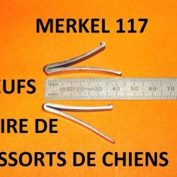 paire de ressorts de chiens NEUFS fusil MERKEL 117 - VENDU PAR JEPERCUTE (HUA13)