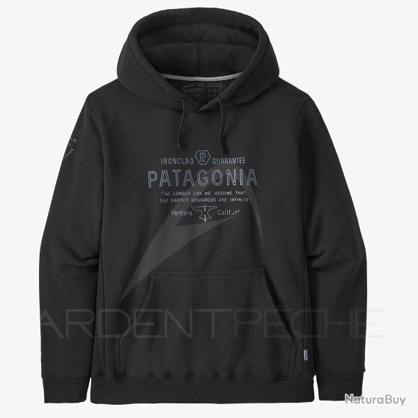 Sweat PATAGONIA Forge Mark Uprisal Hoody BLK S