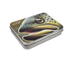 Boites &agrave; mouches DEVAUX OUIBOX Alu Brown Trout