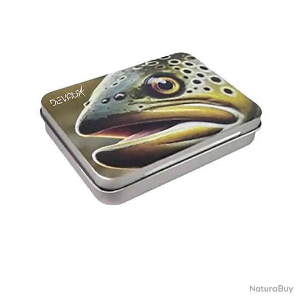 Boites � mouches DEVAUX OUIBOX Alu Brown Trout