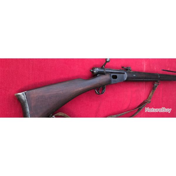 FUSIL VETTERLI  SUISSE MLE1878 CAL 10,4 A PERCUTION CENTRALE MAGASIN TUBULAIRE