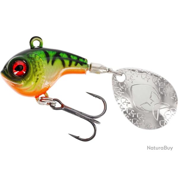 Leurre Westin DropBite Spin Tail Jig 17g 17g Firetiger 3,4cm