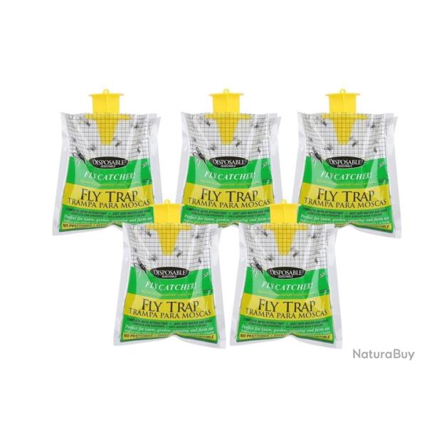 5 Pi�ges � Mouche Redoutable, Pi�ge jusqu'a 20 000 Mouches par pi�ge Ultra Efficace