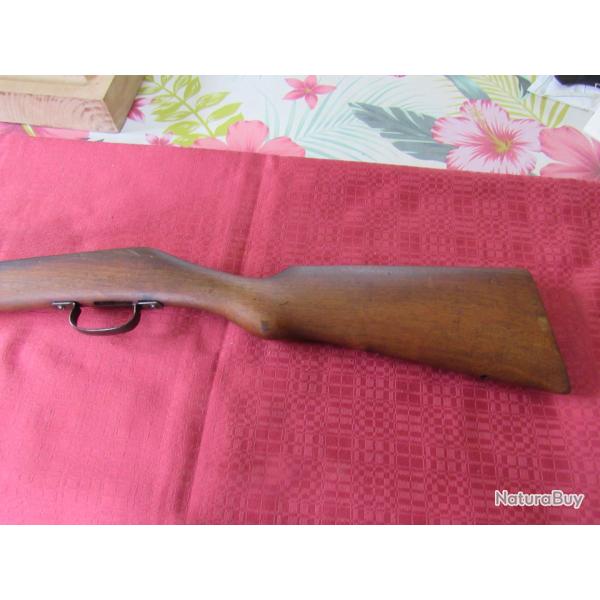 crosse de carabine ancienne cal 9 mm