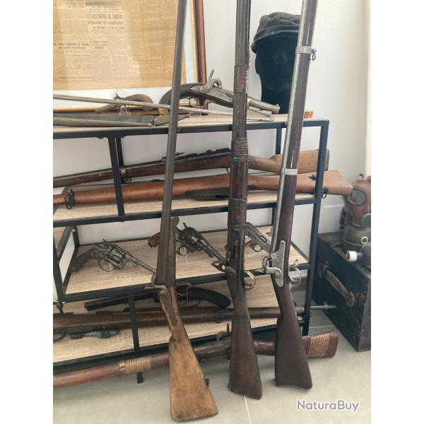 Fusil � broches , jolis marquages