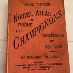 Livre ancien &laquo;&nbsp; Atlas des Champignons &laquo;&nbsp; 1905