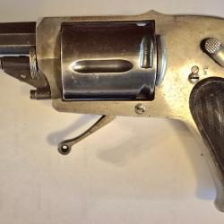 Revolver 8mm 92 hammerless. Superbe &eacute;tat d'origine. Fonctionnement et presentation parfaite. carl D