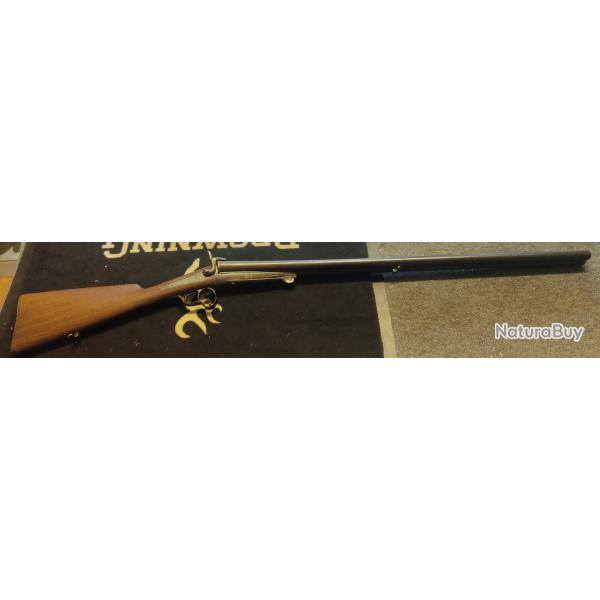 Fusil a chien percussion a broche calibre 14x65