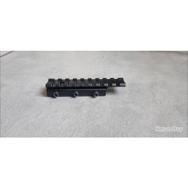 Adaptateur de rail 11mm vers Picatinny