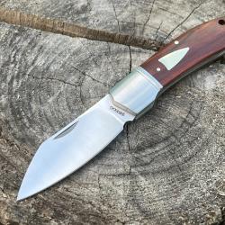 Couteau pliant tanto - 14C28N Sandvik & manche red sandalwood