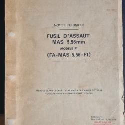 [Ench&egrave;re sans r&eacute;serve] Notice FAMAS MAT1123