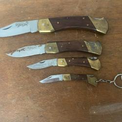 LOT COUTEAU A REPARER LEOPARD