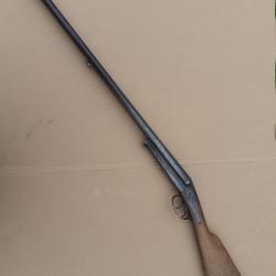 fusil a chiens Husqvarna cal 16/65. pour pi&egrave;ces ou remise en &eacute;tat