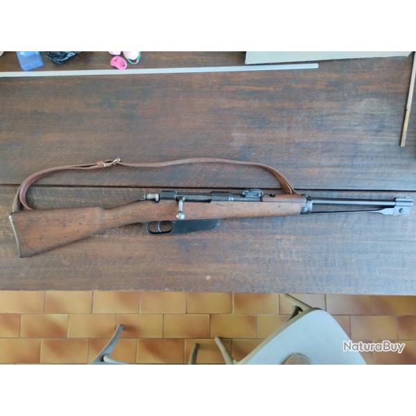 mousqueton carcano 91 de cavalerie de terrain monomatricule