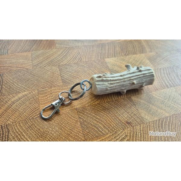 porte clef bois de chevreuil 1