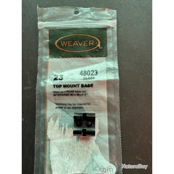 Embase Weaver 23 pour interams