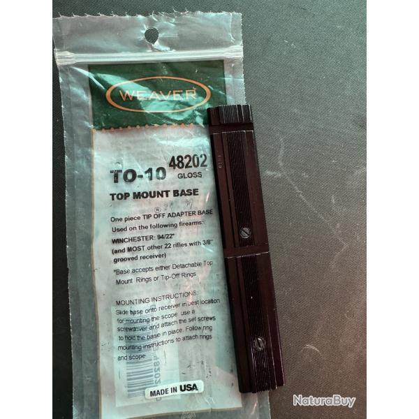 Adaptateur Weaver pour fusil semi auto