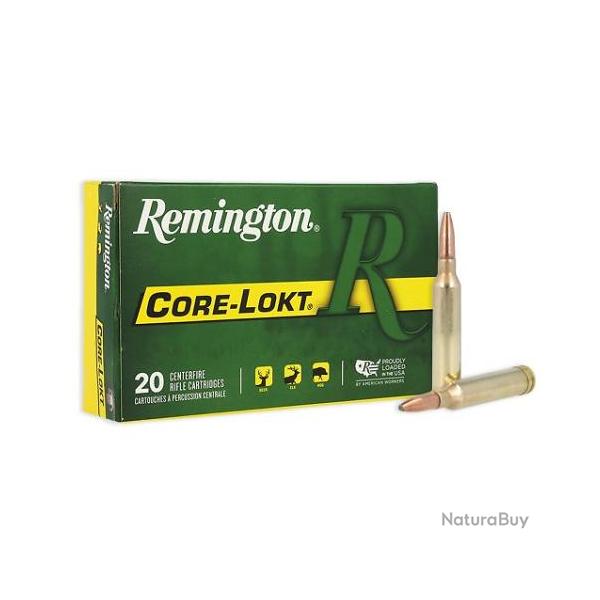 Cartouches REMINGTON calibre 7MM RM 175gr CORE-LOKT PSP x20