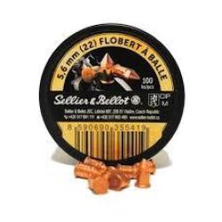 SELLIER & BELLOT calibre 22(5.6mm) BOSQUETTE FLOBERT x100