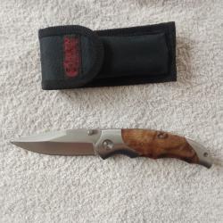 Couteau Pliant Herbertz avec &eacute;tui cordura
