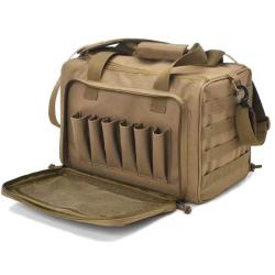 SAC MODULABLE POUR TRANSPORT D'ARMES DE POING - KAKI - LIVRAISON GRATUITE
