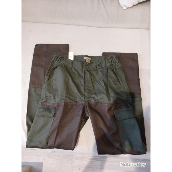 Pantalon macreuse t.42