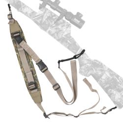 SANGLE HARNAIS BANDOULI&Egrave;RE CAMOUFLAGE BRANCHES - LIVRAISON GRATUITE