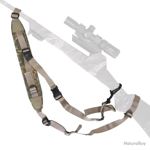 SANGLE HARNAIS BANDOULI�RE CAMOUFLAGE BRANCHES - LIVRAISON GRATUITE