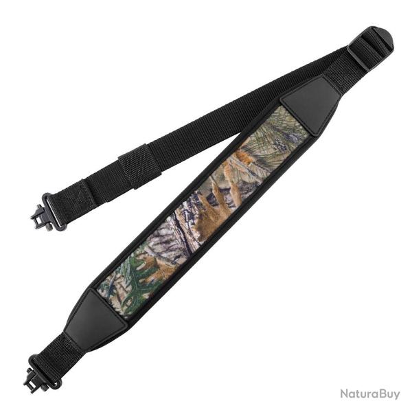 SANGLE EN N�OPR�NE POUR ARME LONGUE - CAMOUFLAGE - LIVRAISON GRATUITE