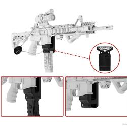 SUPPORT MURAL VERTICAL S&Eacute;CURIS&Eacute; POUR FUSIL D'ASSAUT AR15/M4/M16 - LIVRAISON GRATUITE