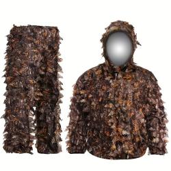 TENUE CAMOUFLAGE 3D - CAMOUFLAGE FOR&Ecirc;T AUTOMNE - LIVRAISON GRATUITE