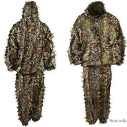 TENUE DE CHASSE COMPL&Egrave;TE ULTRA L&Eacute;G&Egrave;RE - CAMOUFLAGE FOR&Ecirc;T - LIVRAISON GRATUITE