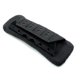 COUSSIN D'&Eacute;PAULE POUR SANGLE DE FUSIL / GILET TACTIQUE - NOIR - LIVRAISON GRATUITE