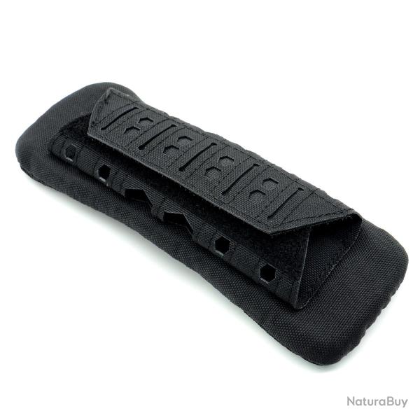 COUSSIN D'�PAULE POUR SANGLE DE FUSIL / GILET TACTIQUE - NOIR - LIVRAISON GRATUITE