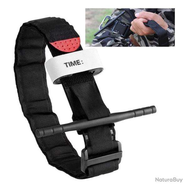 GARROT TOURNIQUET UTILISABLE � UNE MAIN - 95CM