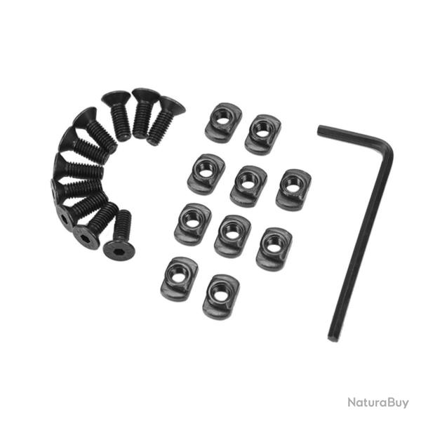 LOT DE 10 VIS M-LOK AVEC �CROUS