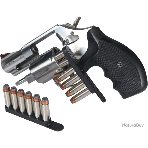 LOT DE 4 SPEED LOADER CALIBRE .38 .357