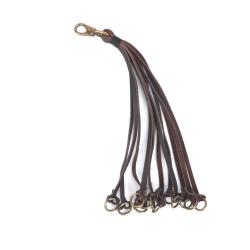 PORTE GIBIER EN CUIR 12 ANNEAUX