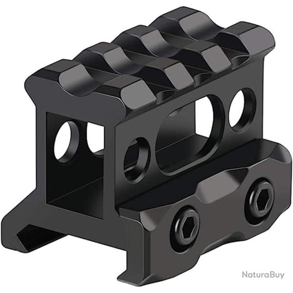 MONTAGE HAUT PICATINNY 4 SLOTS - 31MM - LIVRAISON GRATUITE