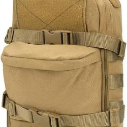 SAC TACTIQUE 8L - SYST&Egrave;ME M.O.L.L.E - KAKI