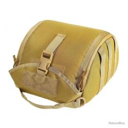 SAC POUR CASQUE AVEC SYST&Egrave;ME MOLLE - KAKI - LIVRAISON GRATUITE