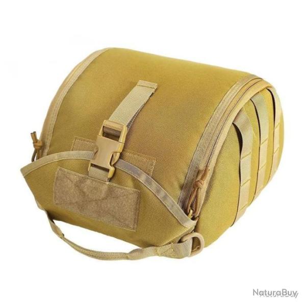 SAC POUR CASQUE AVEC SYST�ME MOLLE - KAKI - LIVRAISON GRATUITE