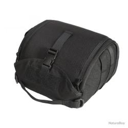 SAC POUR CASQUE AVEC SYST&Egrave;ME MOLLE - NOIR - LIVRAISON GRATUITE