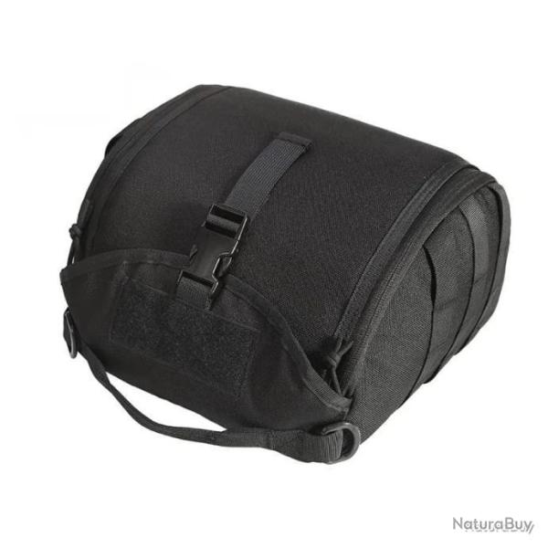 SAC POUR CASQUE AVEC SYST�ME MOLLE - NOIR - LIVRAISON GRATUITE
