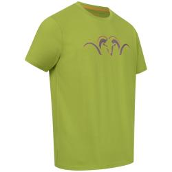 T-SHIRT BLASER HOMME OUTLINE ARGALI VERT