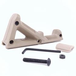 Poign&eacute;e Tactique Angulaire Beige pour rail P&icirc;catinny (1)