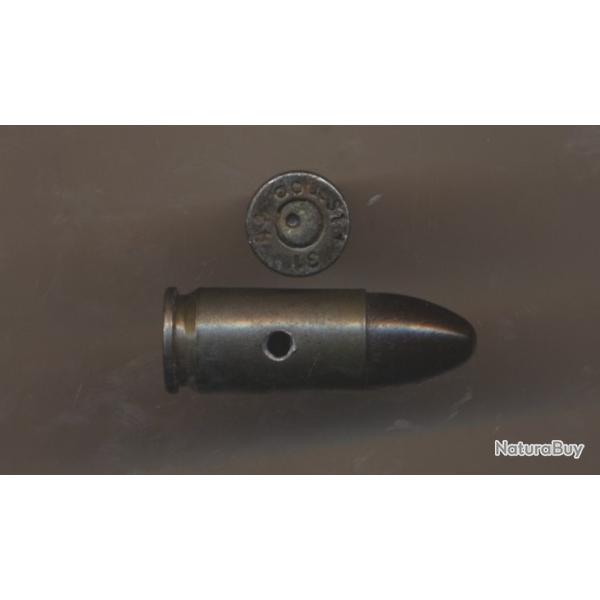 (14936) 9x19 Parabellum Neutra ww2 mle 08mE balle noyau acier Allemagne