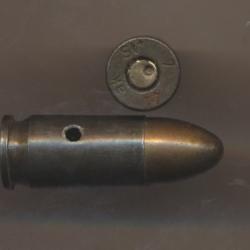 (14945) 9x19 Parabellum Neutra  ww2 mle 08mE balle noyau plomb Allemagne
