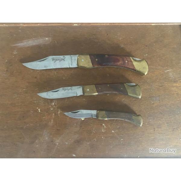 LOT COUTEAU A REPARER LEOPARD  2006
